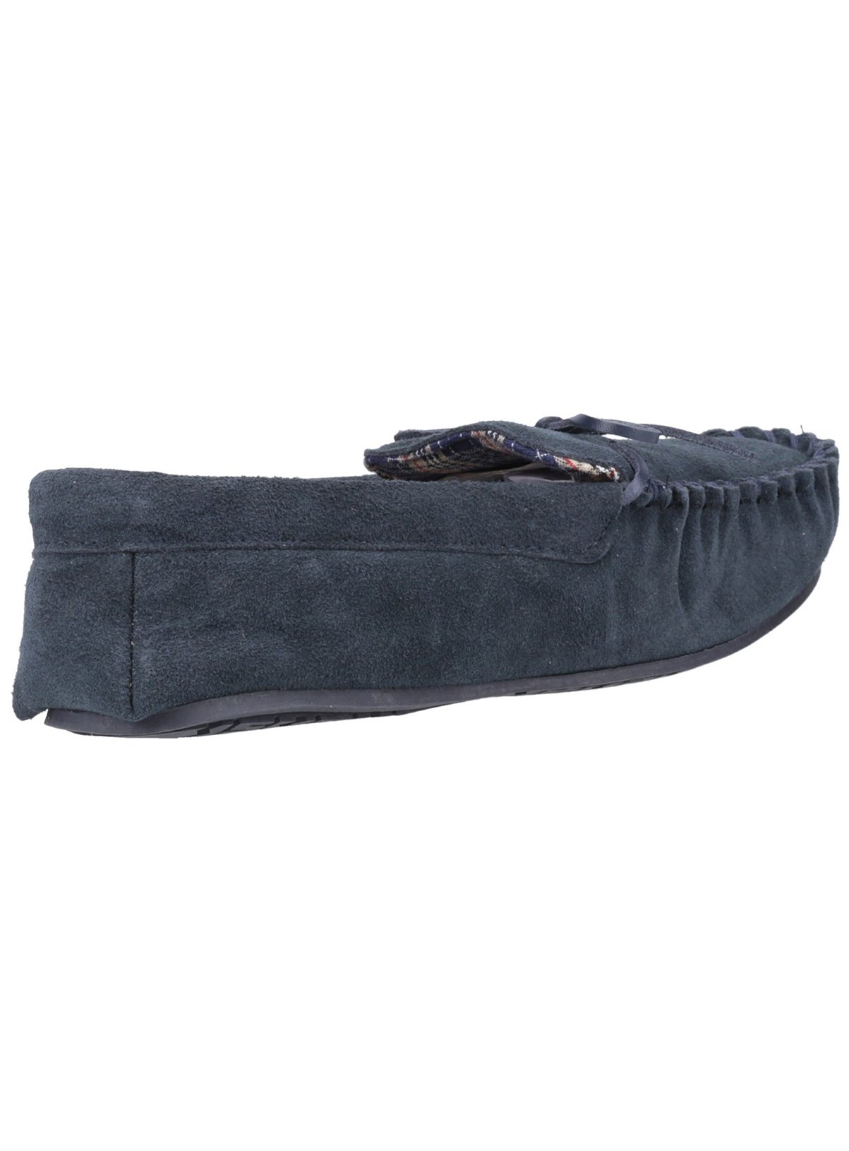 HUSH PUPPIES Clyde Suede Slippers Navy 12 - Image 2 thumbnail