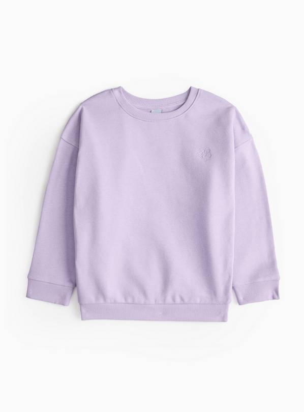 Lilac Crew Neck Sweatshirt 3 years