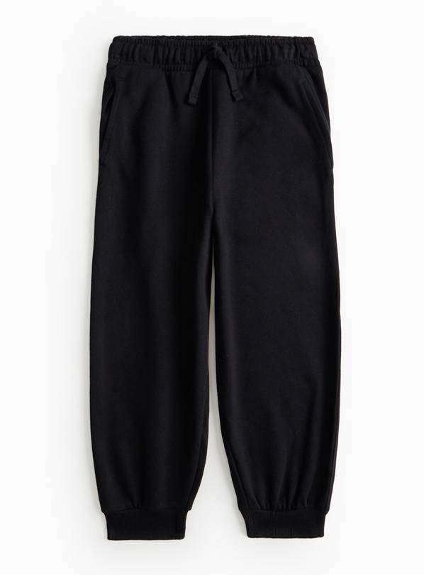Black Cuffed Joggers 14 years