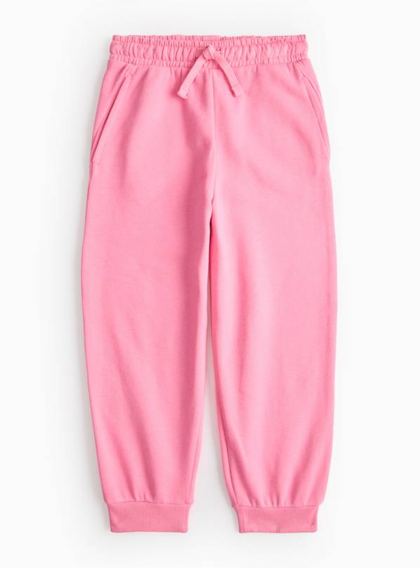 Pink Cuffed Joggers 8 years