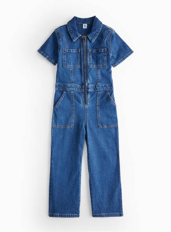 Blue Denim Jumpsuit 6 years