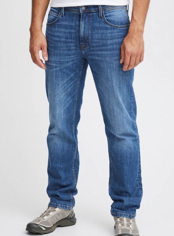 BLEND Straight Fit Mid Stretch Mid Wash Denim Jeans 34R