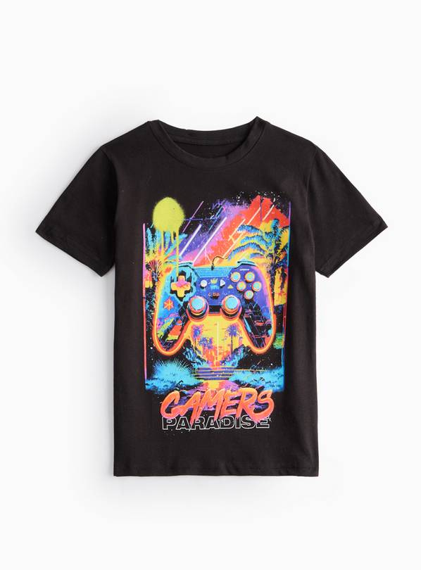 Gamers Paradise Black T-Shirt 11 years