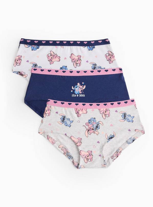 Disney Lilo & Stitch Shorts-Style Briefs 3 Pack 8-9 years