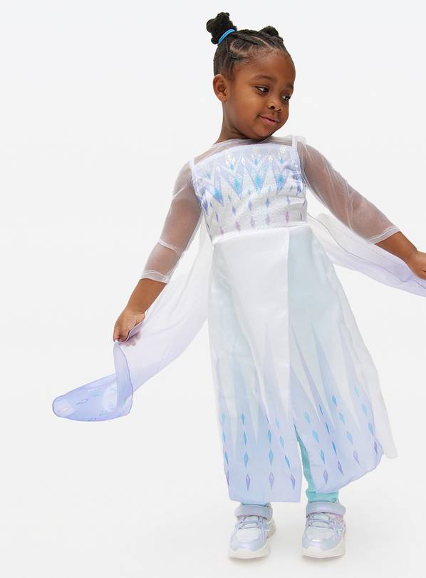 Frozen 2 Elsa Fancy Dress Costume 3-4 Years