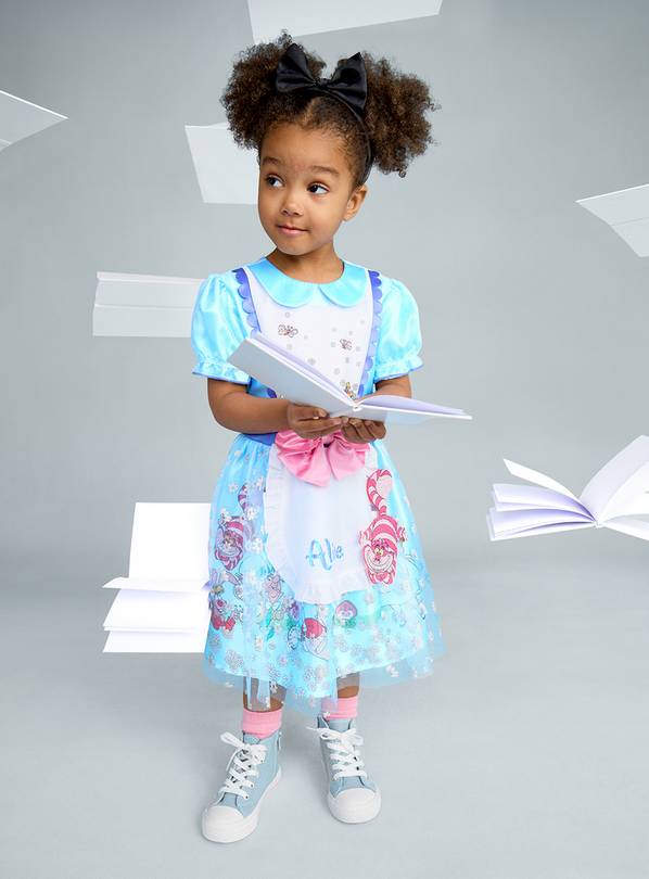 World Book Day Alice In Wonderland Fancy Dress Costume 3-4 Years