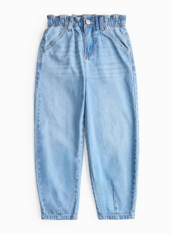 Blue Denim Barrel Leg Jeans 7 years