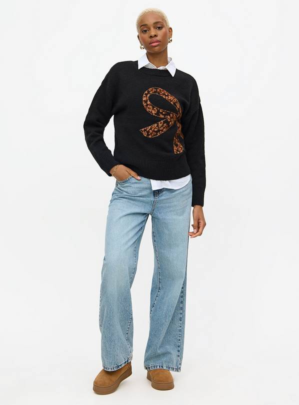 Sainsburys leopard print jumper store