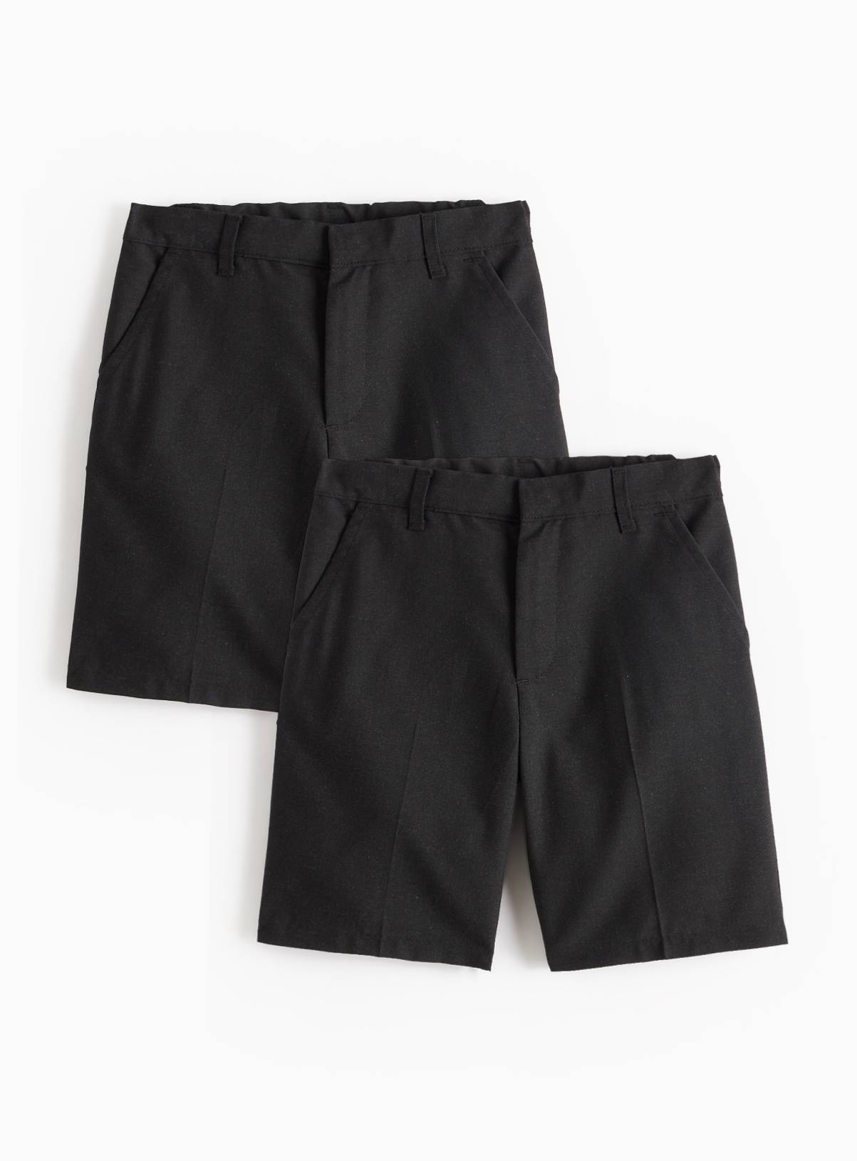 Charcoal Classic School Shorts 2 Pack 10 years - Image 1