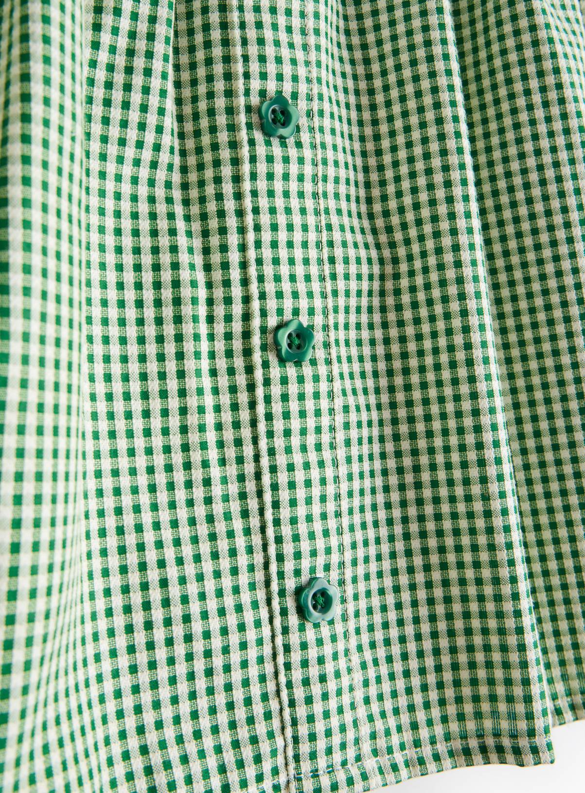 2 Pack Green Gingham Skirt 10 years - Image 3
