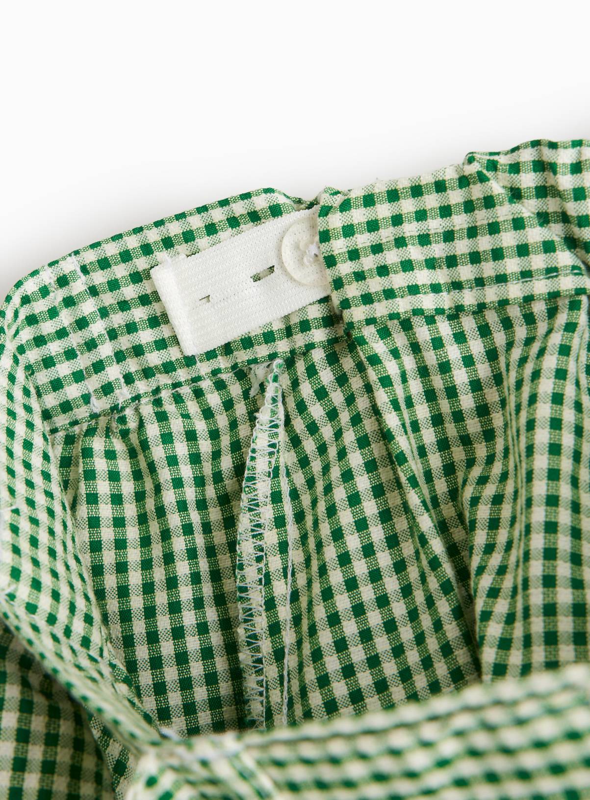 2 Pack Green Gingham Skirt 10 years - Image 4