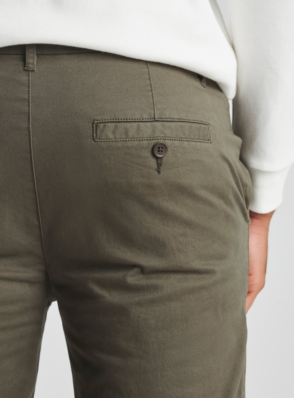 JACAMO Straight Fit Chino Khaki 40R - Image 4 thumbnail