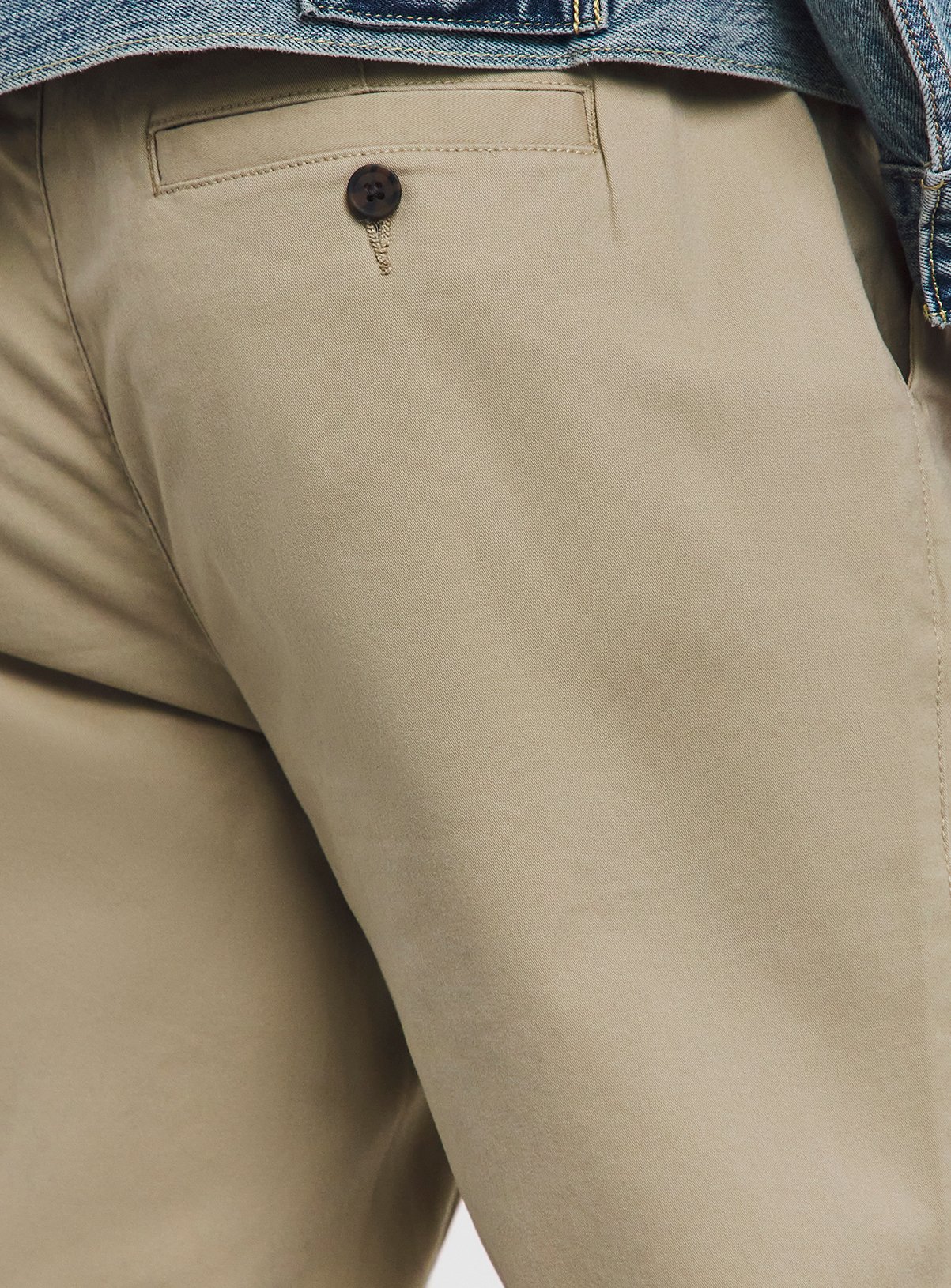 JACAMO Slim Stretch Chino Stone 46R - Image 4 thumbnail