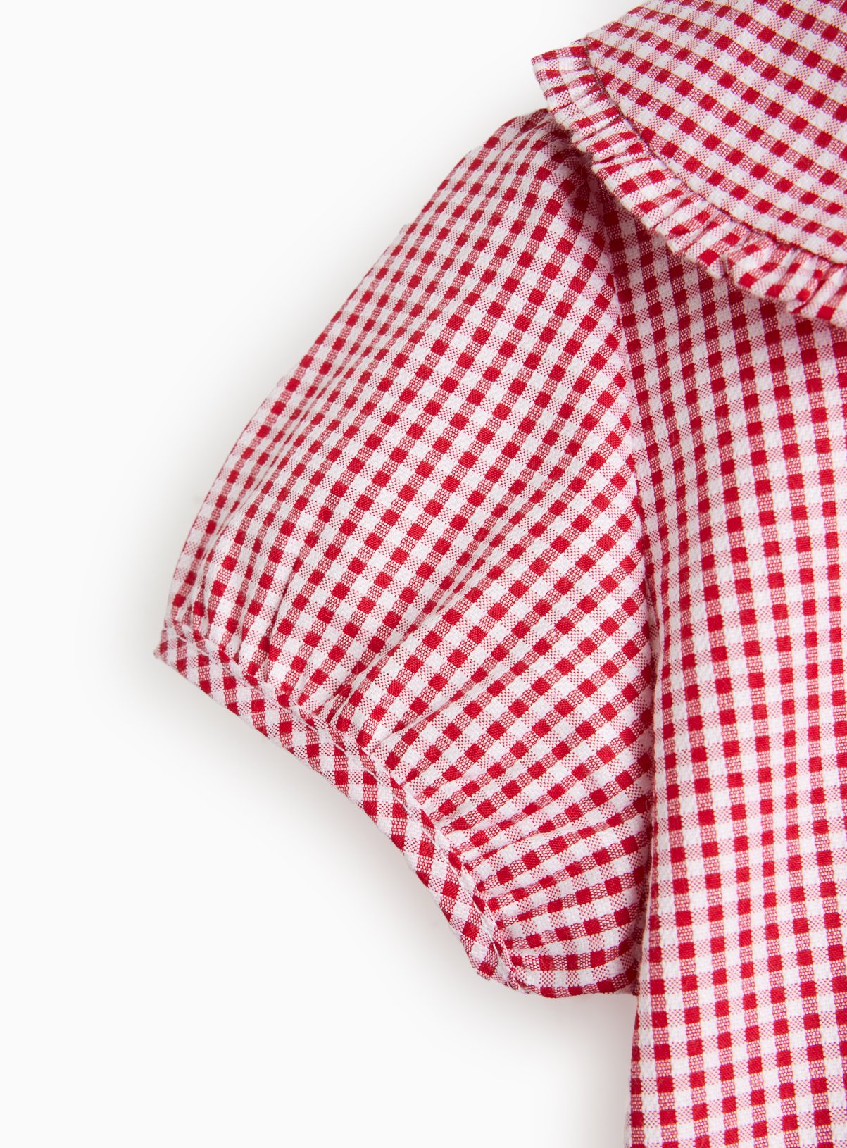 2 Pack Red Gingham Blouse 12 years - Image 3 thumbnail