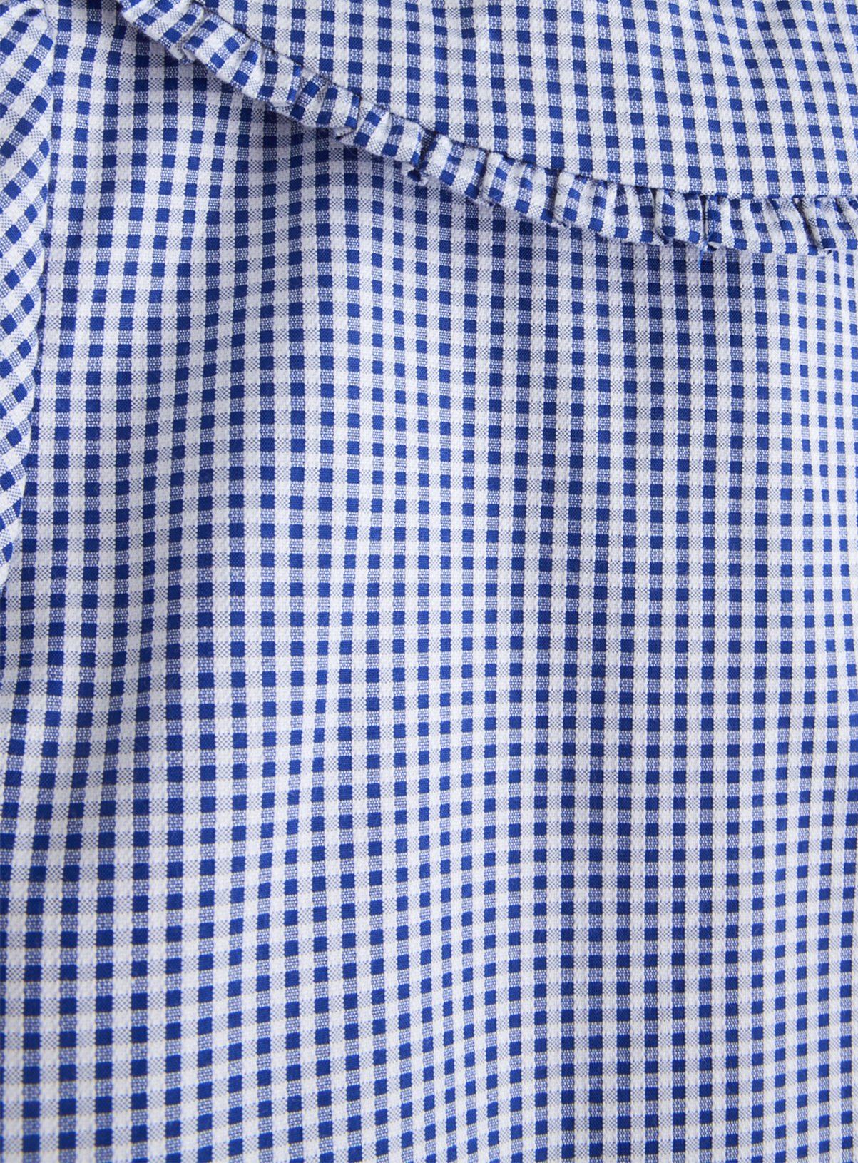 2 Pack Navy Gingham Blouse 4 years - Image 4 thumbnail
