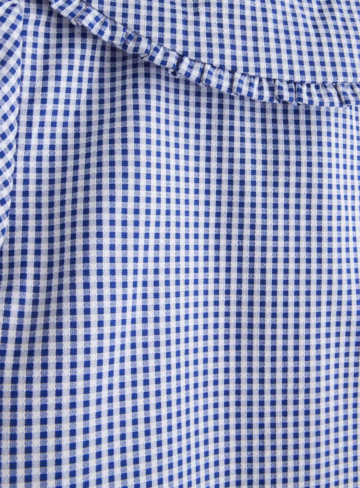 2 Pack Navy Gingham Blouse 7 years - Image 4