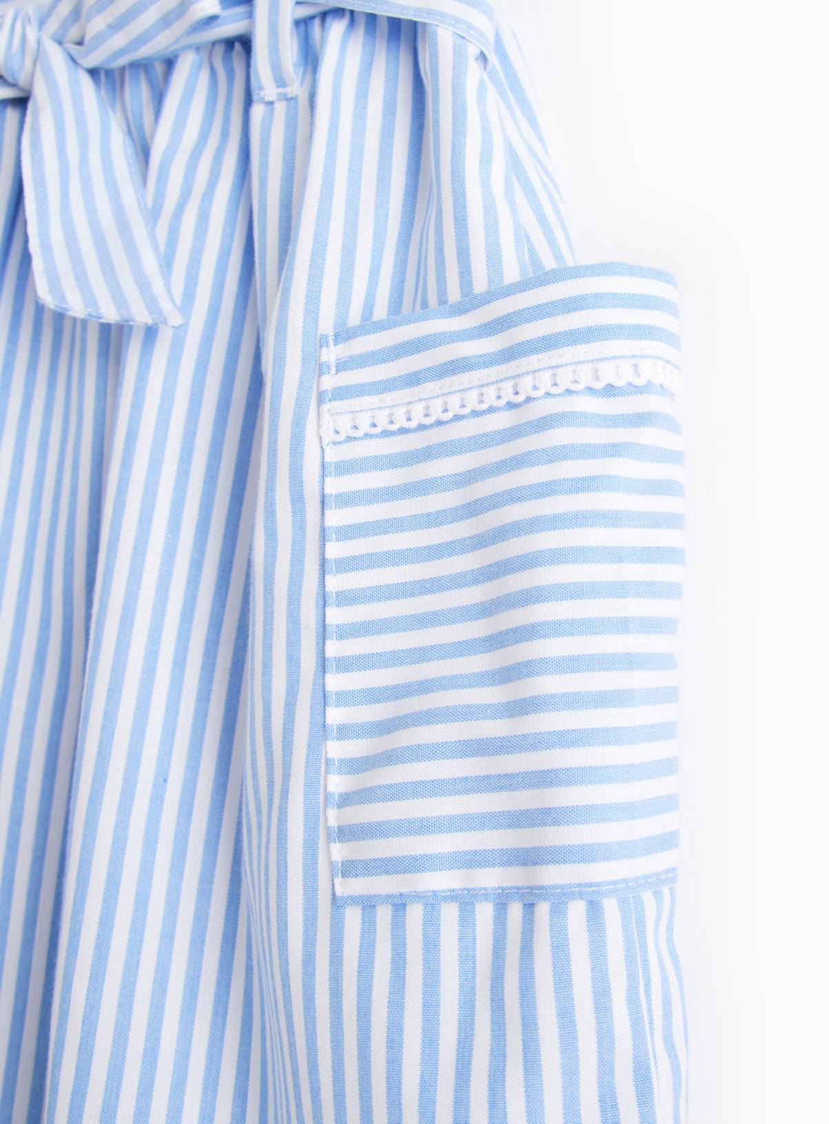 2 Pack Blue Stripe Dress 12 years - Image 3