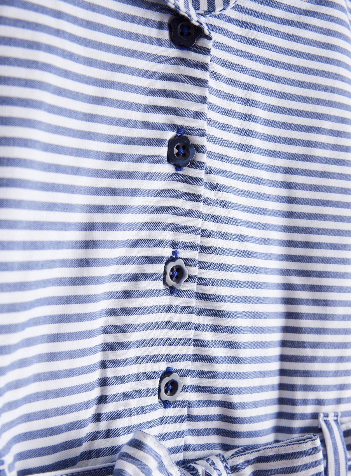 2 Pack Navy Stripe Dress 4 years - Image 2 thumbnail