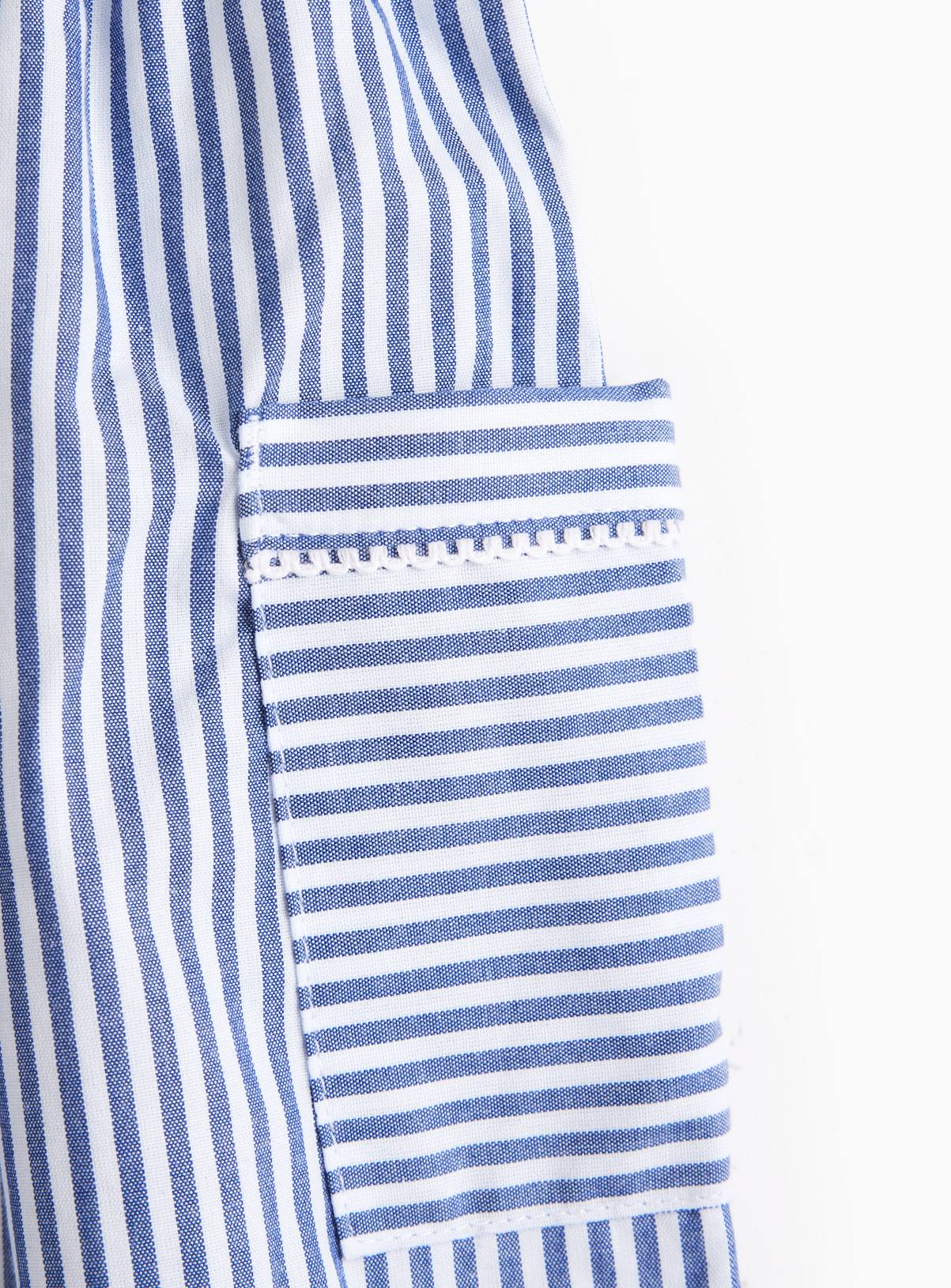 2 Pack Navy Stripe Dress 4 years - Image 4