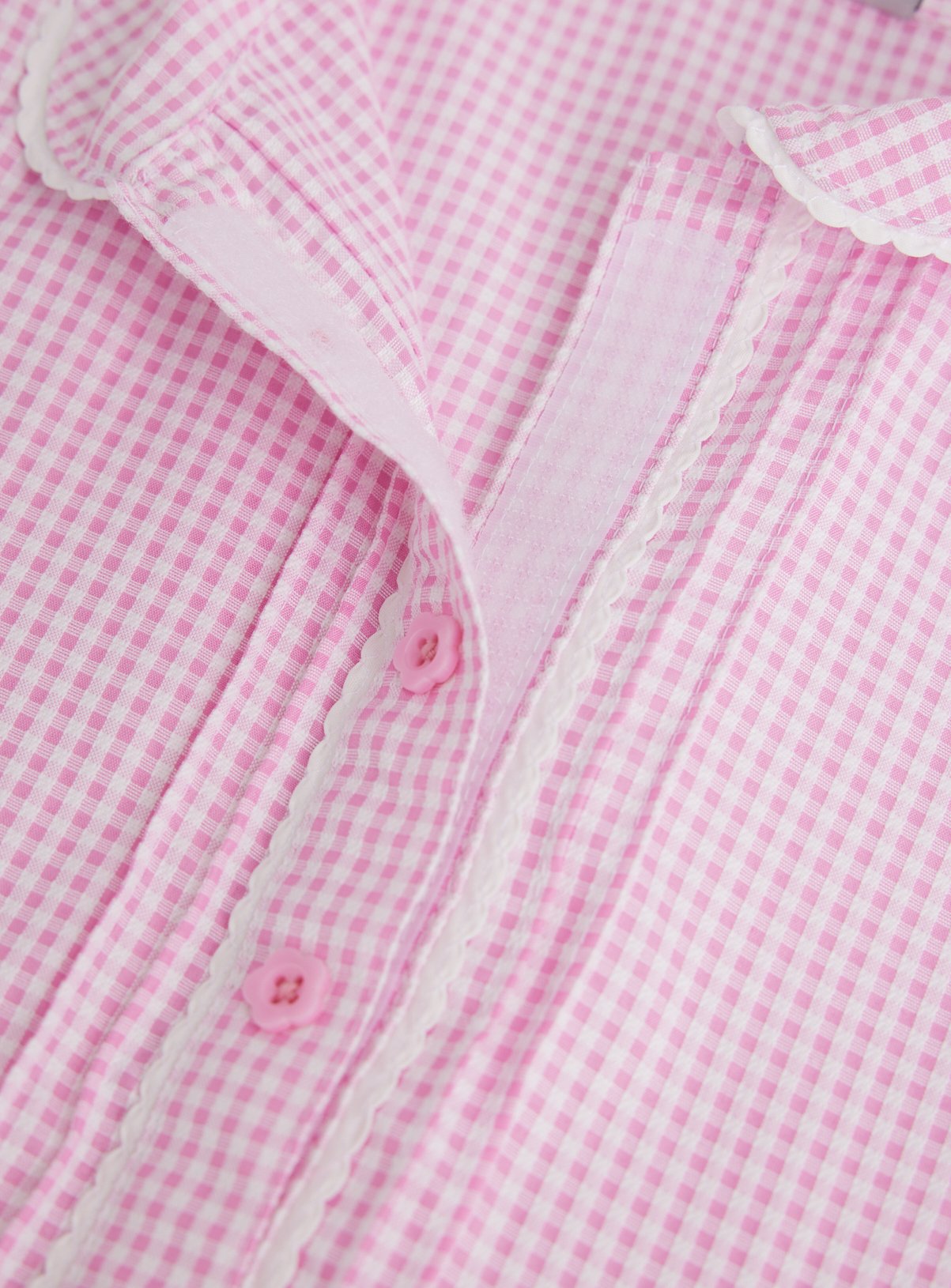 2 Pack Classic Pink 'Dress with Ease' Gingham Dress 11 years - Image 2 thumbnail