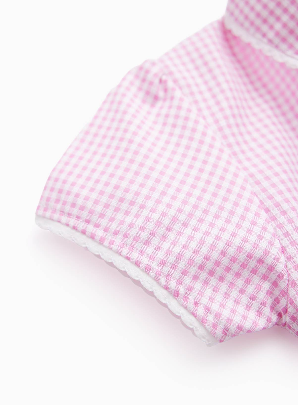 2 Pack Classic Pink 'Dress with Ease' Gingham Dress 11 years - Image 3