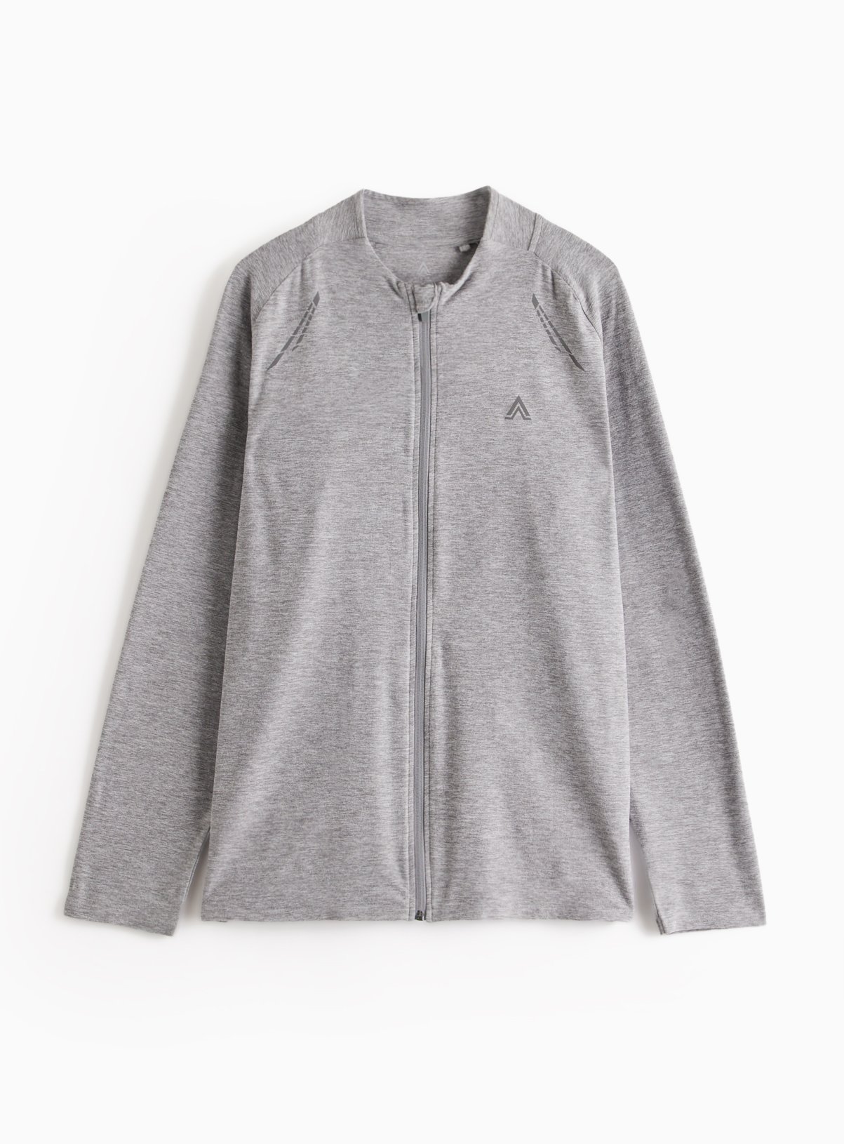 Tu Active Grey Zip-Through Top L - Image 3 thumbnail