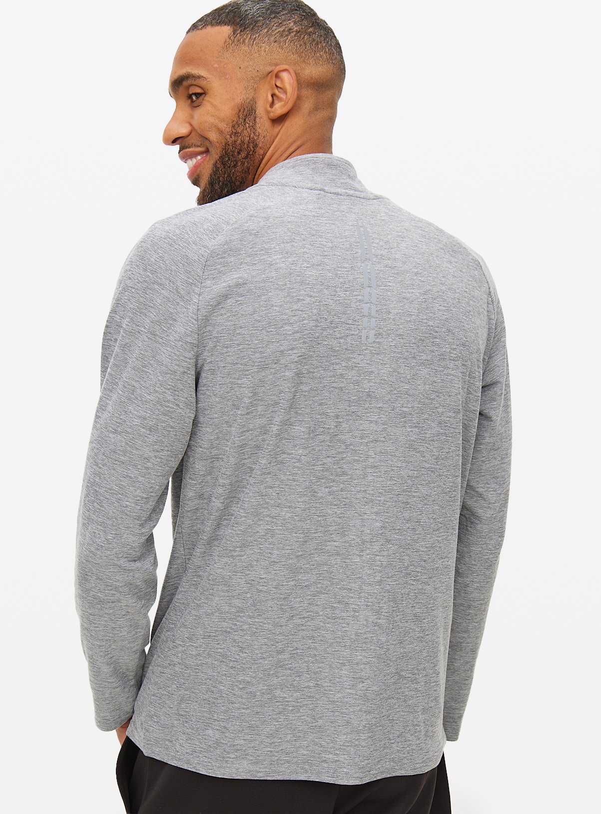 Tu Active Grey Zip-Through Top L - Image 5 thumbnail