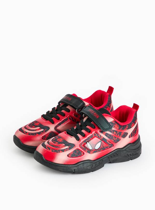 Marvel Spider-Man Character Red Trainers 7 Infant