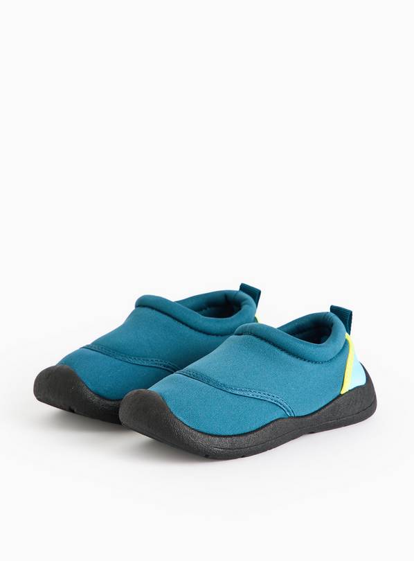 Navy Blue Aqua Swim Shoes 4 Infant