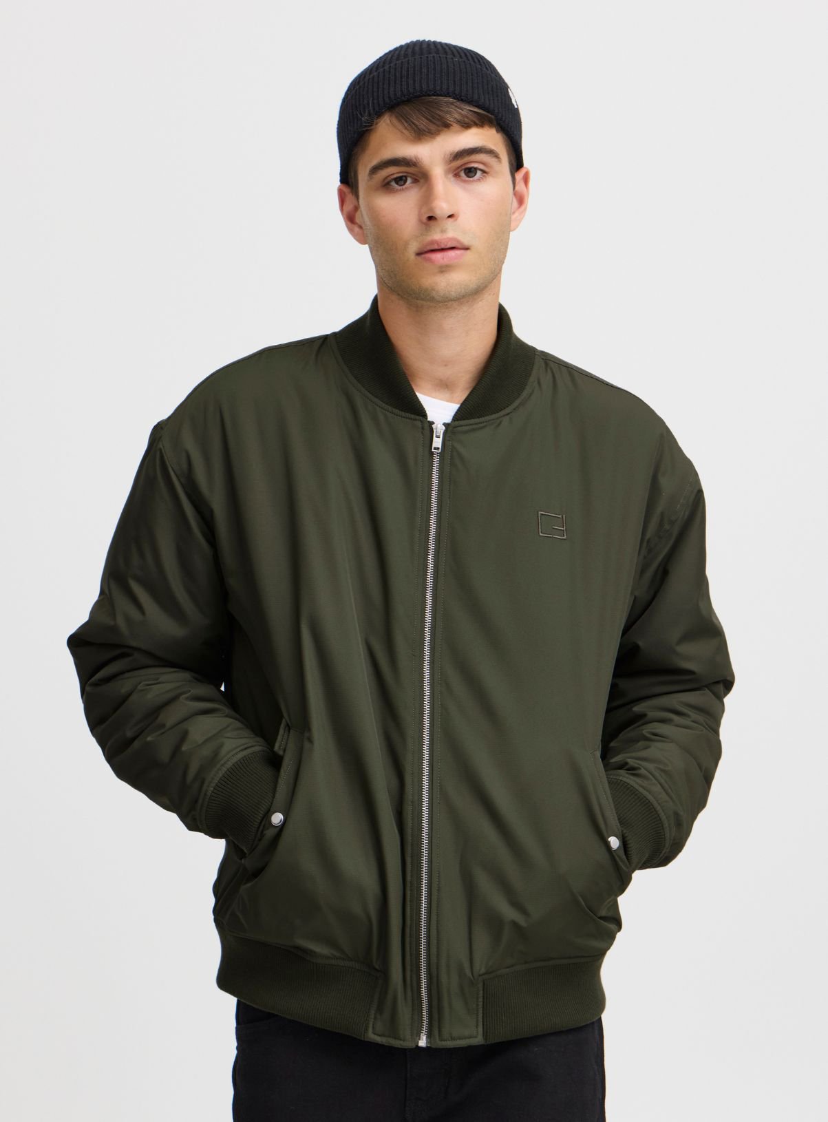 CASUAL FRIDAY CFCOTES Khaki Bomber Jacket XL