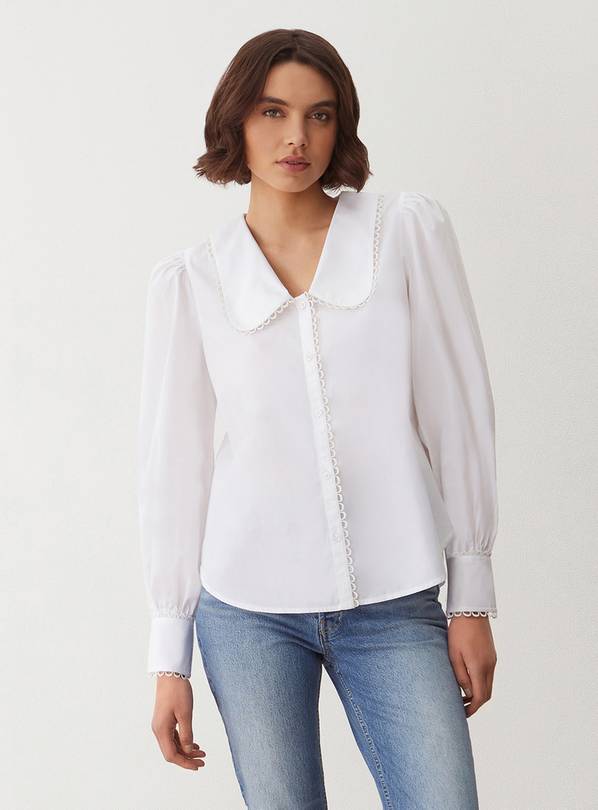 FINERY Rosella Shirt White 22