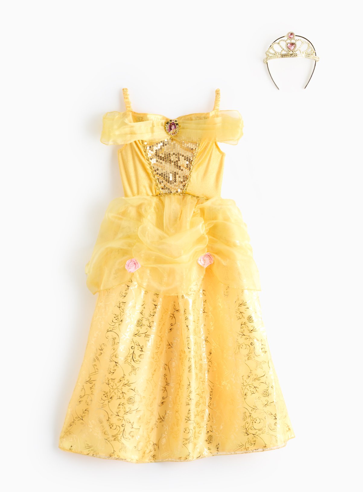 Disney Princess Belle Fancy Dress Costume 9-10 years