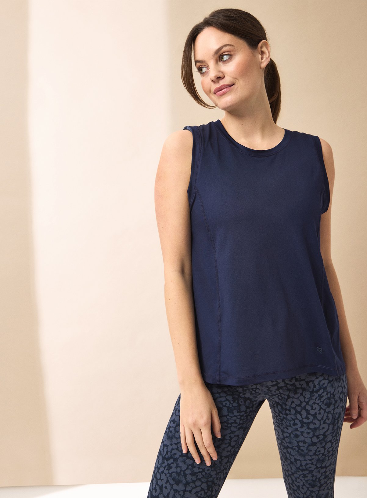REAKTIV Navy Swing Vest Top M - Image 2 thumbnail