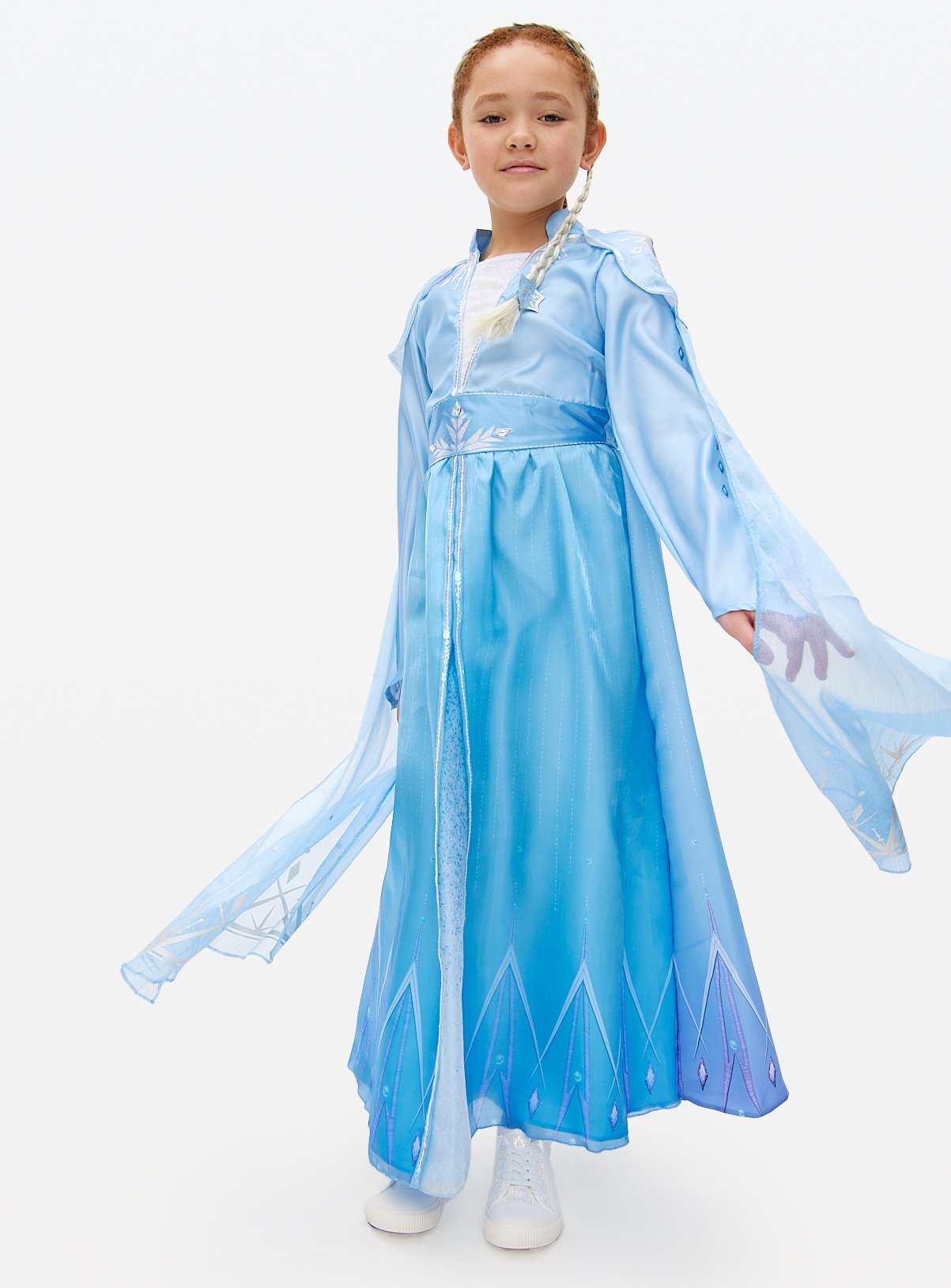 Disney Frozen 2 Elsa Travel Costume 9-10 years