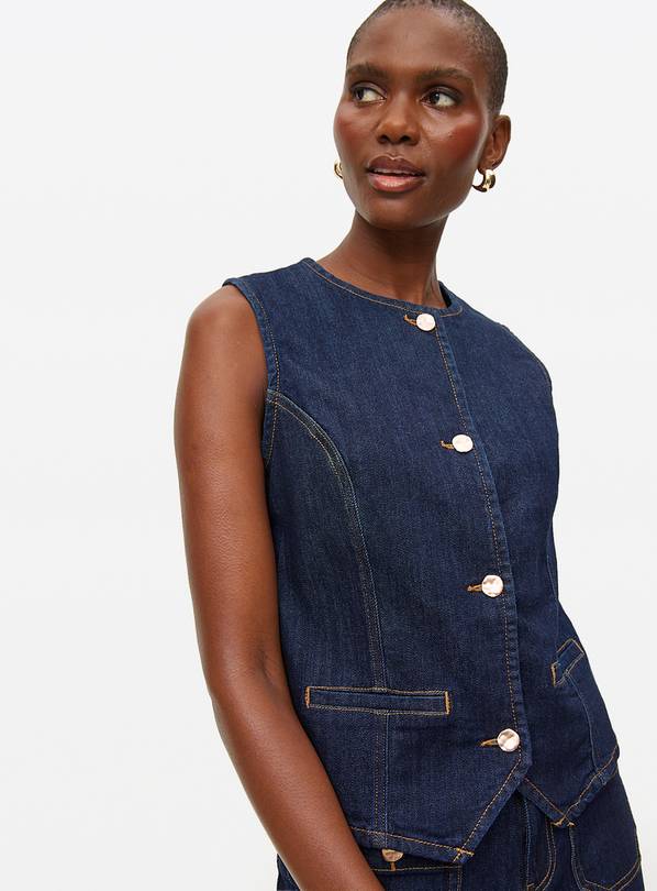 Dark Rinse Denim Co-ord Waistcoat 26