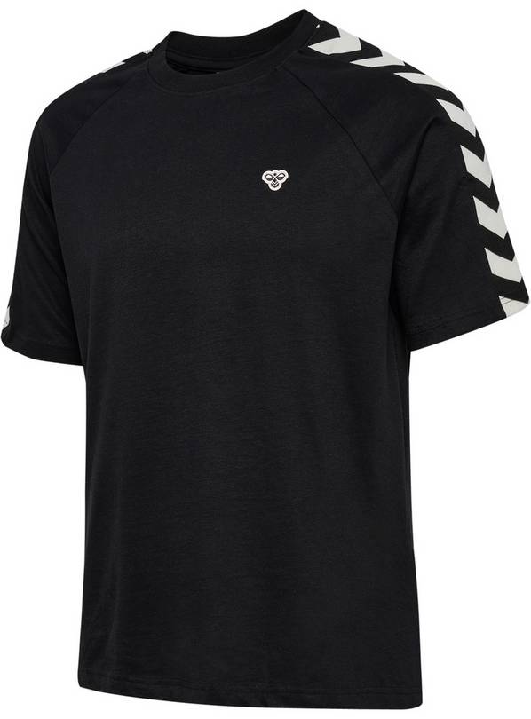 HUMMEL Archive Loose Short Sleeve T Shirt Black XL