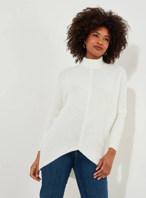 JOE BROWNS Asymmetric Hem Relaxed Fit Batwing Jumper 18
