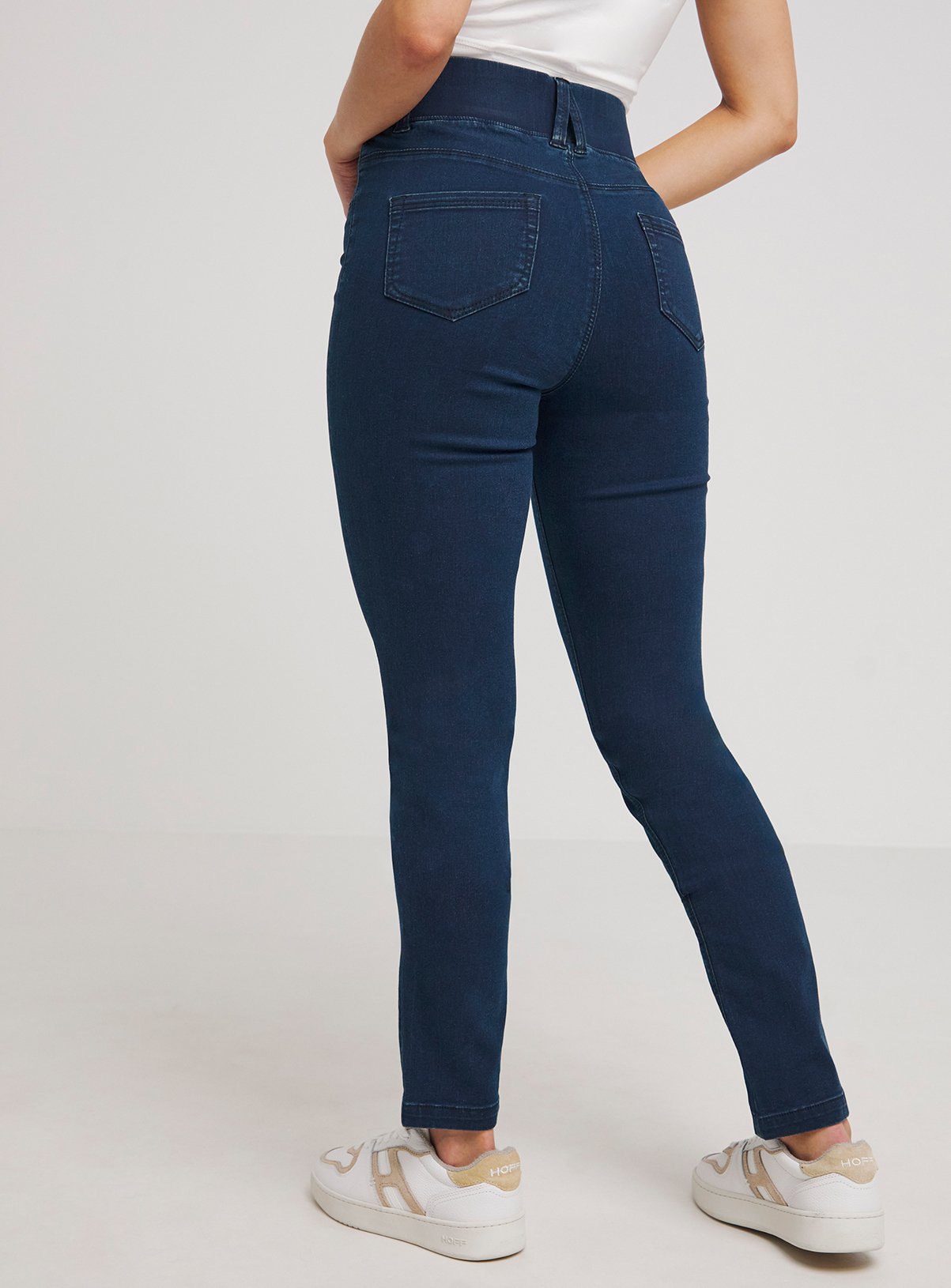 SIMPLY BE Slim Pull On Jegging Indigo 30 - Image 2 thumbnail