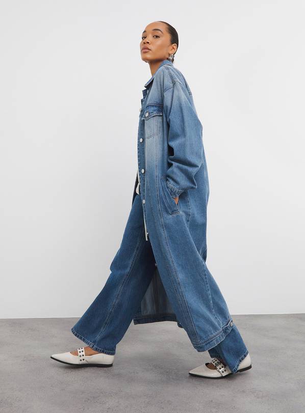 Buy SIMPLY BE Maxi Denim Jacket 10 Denim jackets Tu