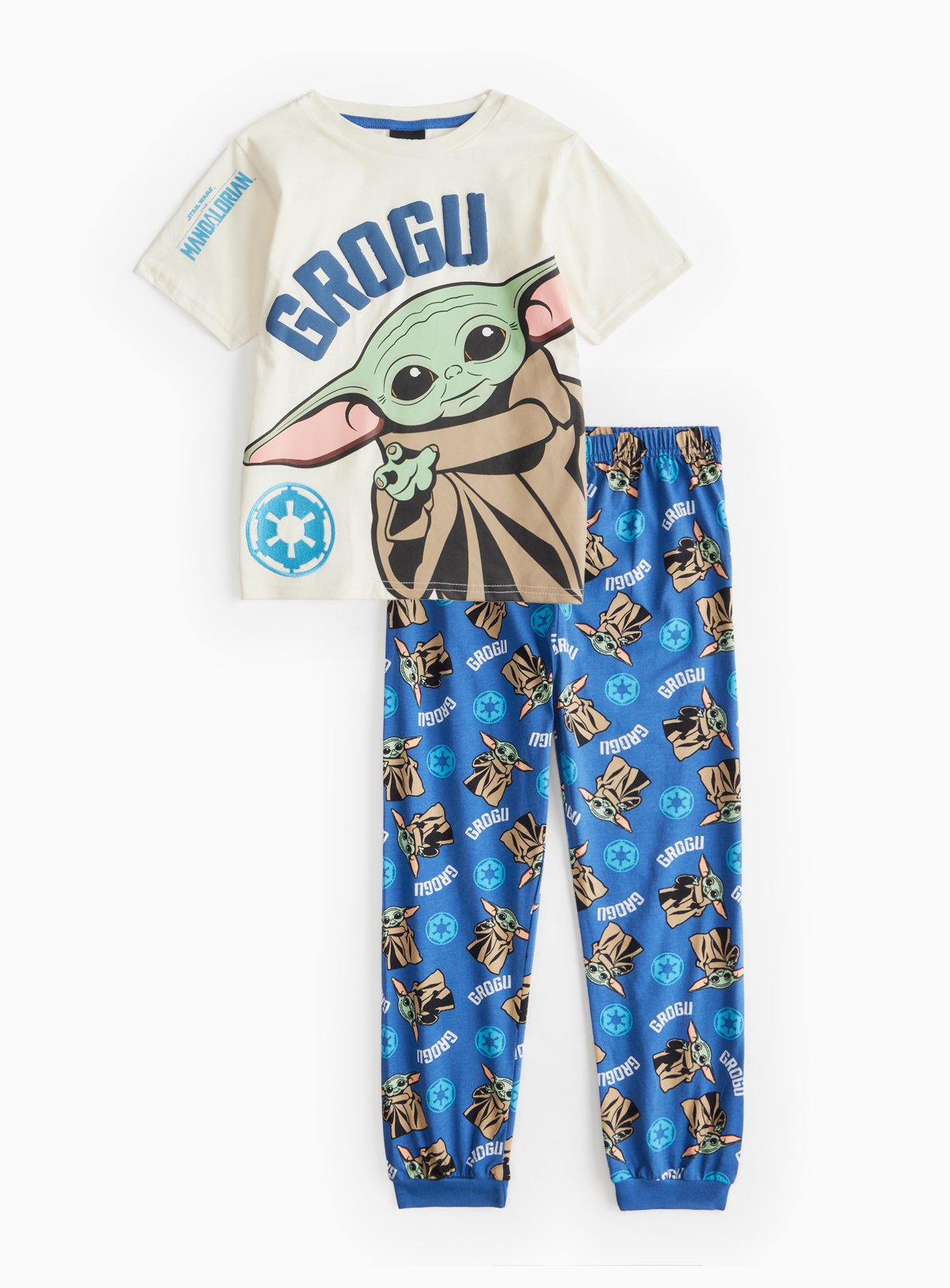 Disney Grogu Graphic Print Pyjamas 8-9 years