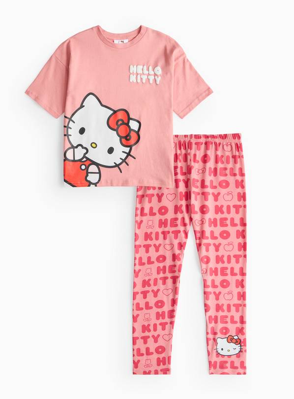 Hello Kitty Pink Character Print Pyjamas 3-4 years