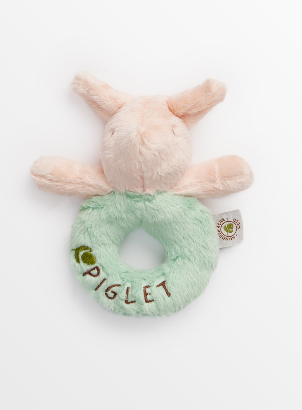 Winnie The Pooh Piglet Ring Rattle One Size - Winnie The Pooh by Sainsbury's
