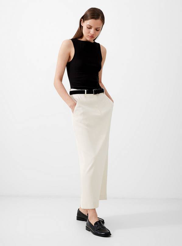 FRENCH CONNECTION Harrie Suiting Midi Skirt 8