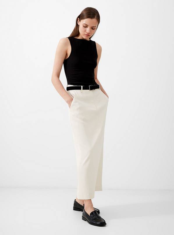 FRENCH CONNECTION Harrie Suiting Midi Skirt 12