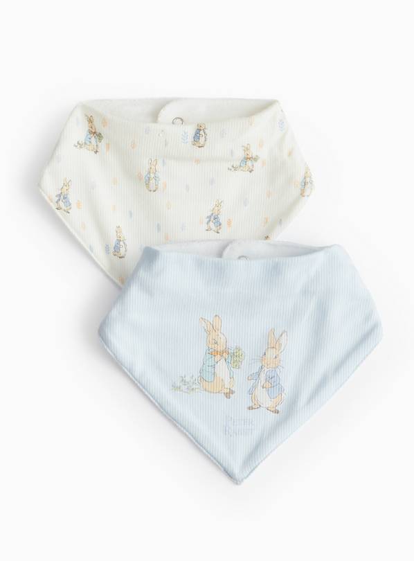 Peter Rabbit Hanky Bibs 2 Pack One Size