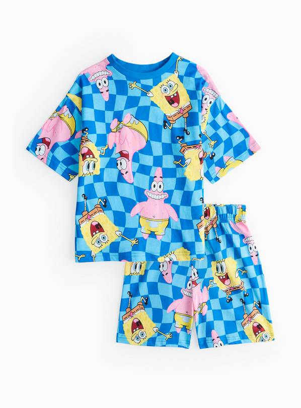 Sponge Bob Print Short Sleeve Pyjama Set 4-5 years