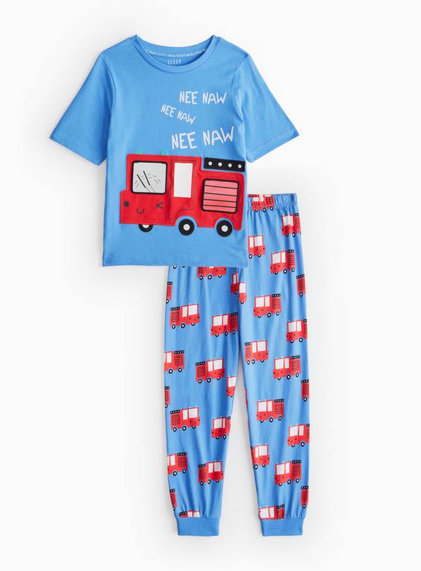 Interactive Fire Engine Pyjama Set 1-2 years