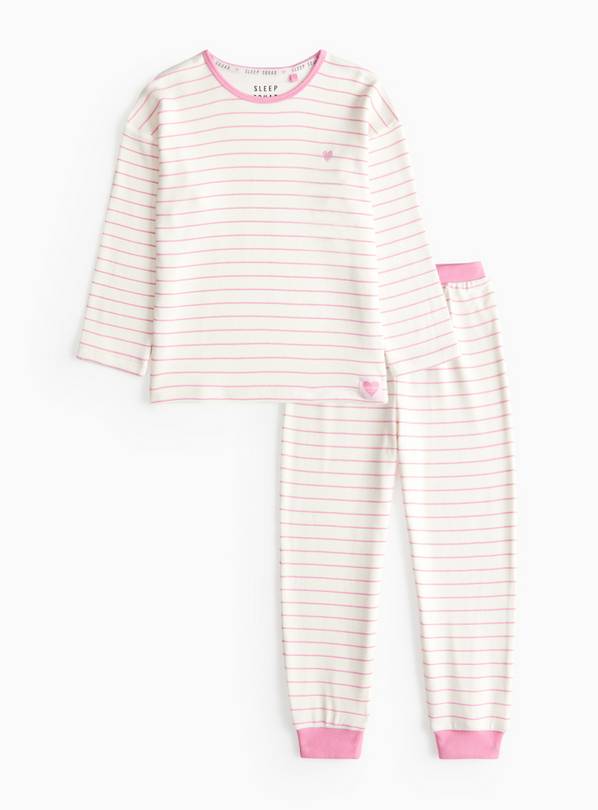 Pink Stripe Pyjama Set 8-9 years