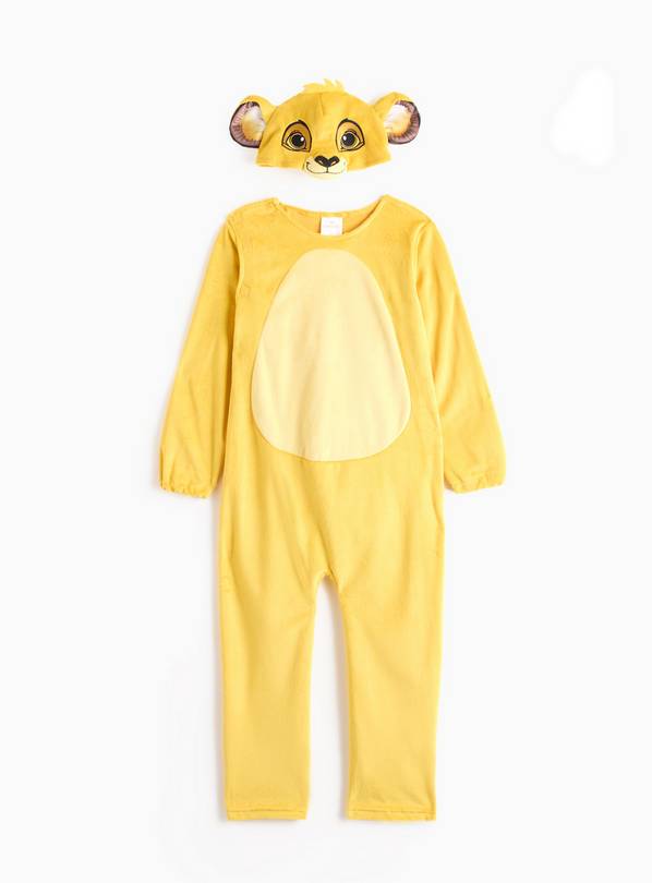 Disney Simba Fancy Dress Costume 3-4 Years