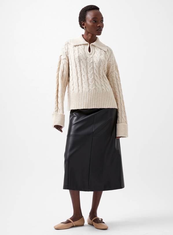 FRENCH CONNECTION Kyla Sparkle Long Sleeve Jumper XS